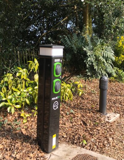 Complimentary EV charger to use during your stay at Mallory Meadows, Leicestershire, East Midlands.
